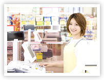 スーパーマーケット店舗内